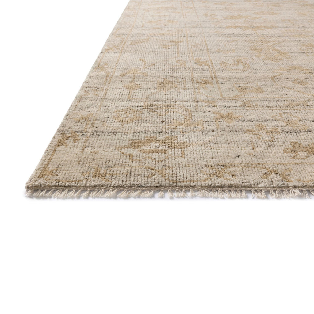 Mavelle Abigail Ivory Natural Rug area rug - Styled in Room