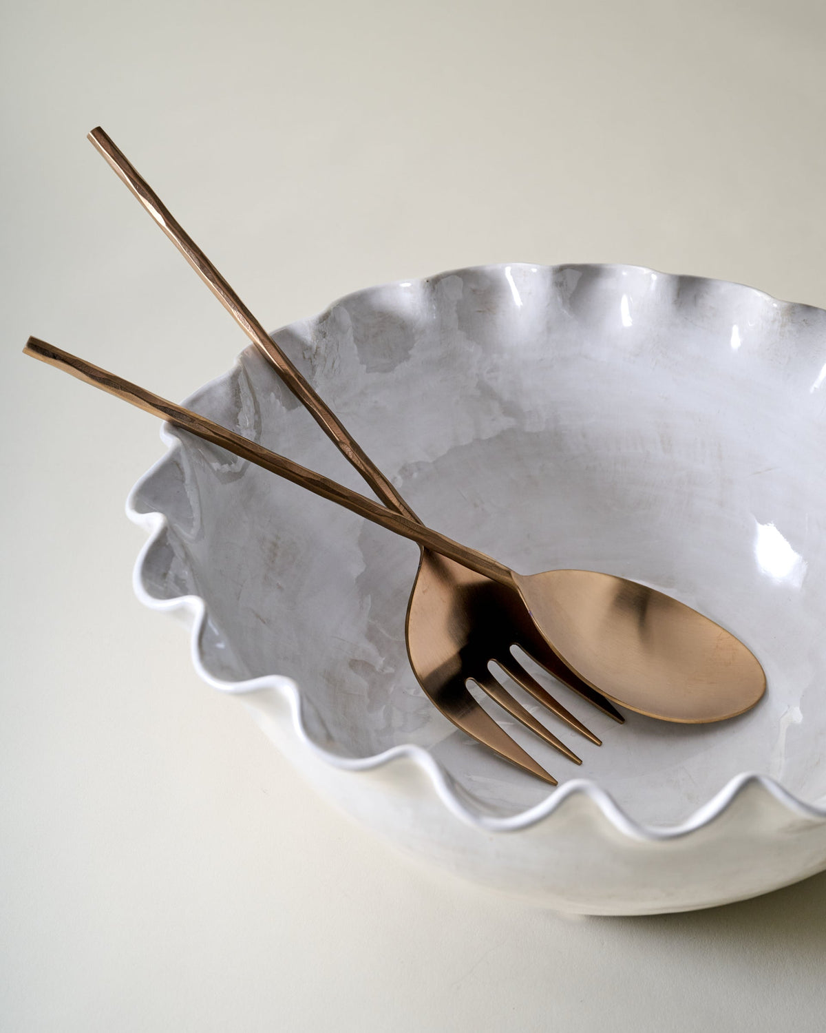 Mavelle Copper Serving Set serving piece - Detail View