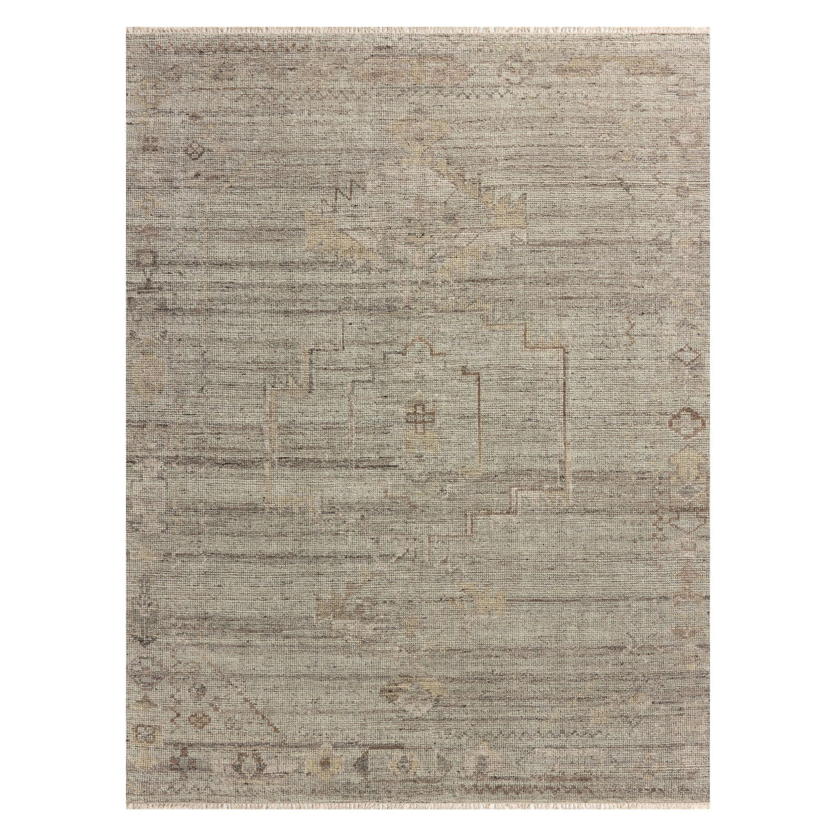 Mavelle Abigail Spa Multi Rug area rug - Detail View
