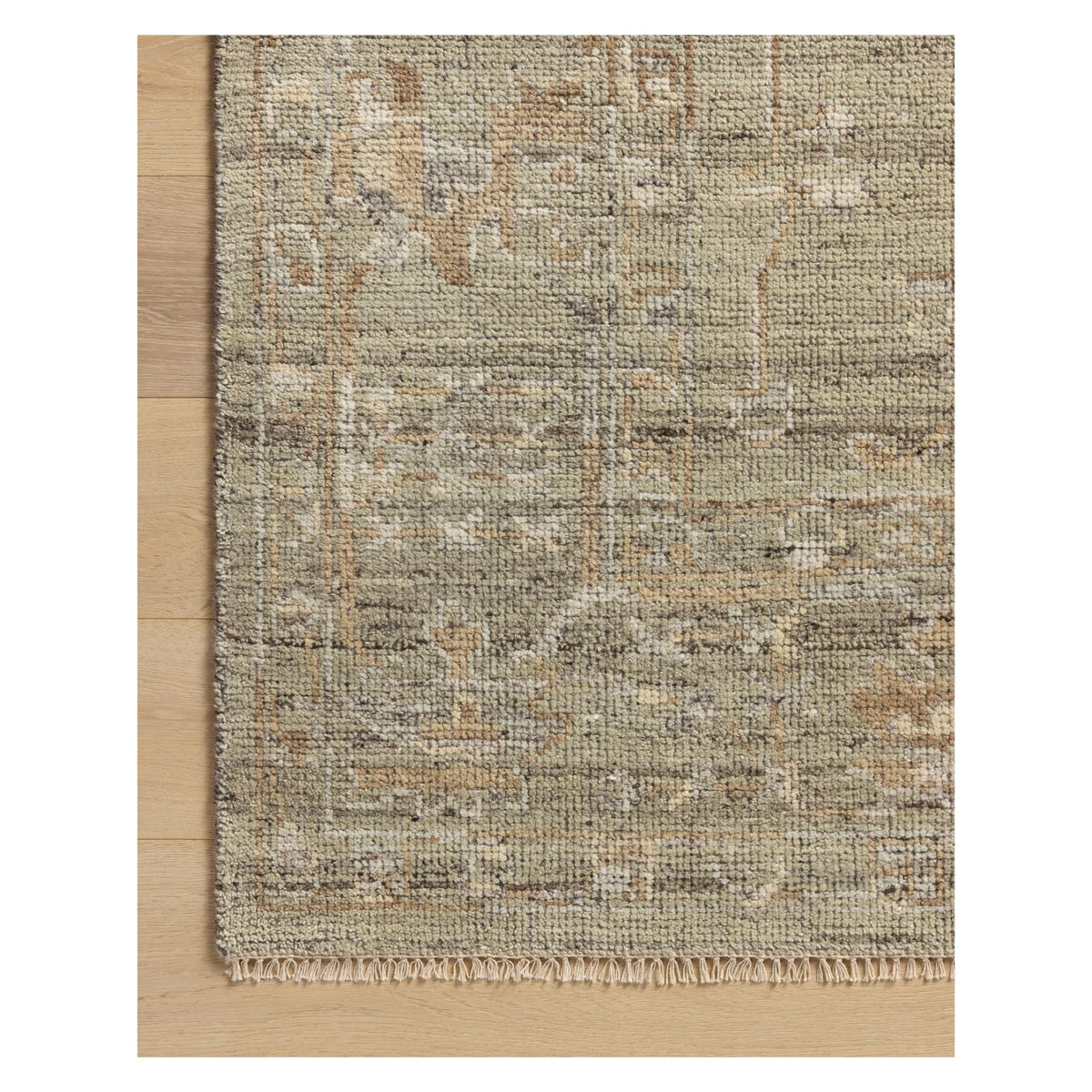 Mavelle Abigail Green Multi Rug area rug