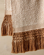 Mavelle Adobe Essential Tassel Throw throw blanket - Detail View