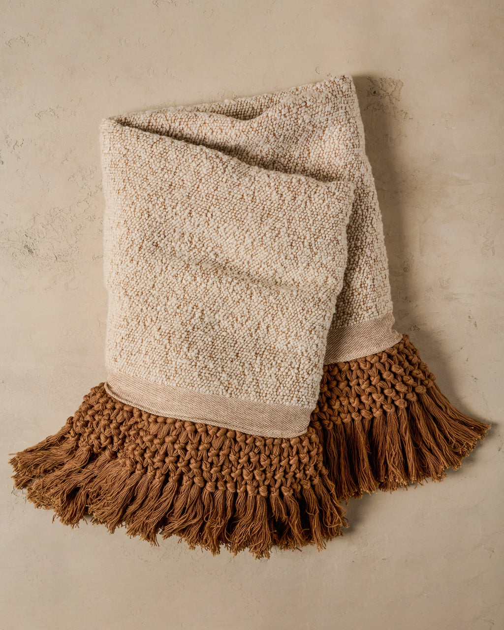 Mavelle Adobe Essential Tassel Throw throw blanket