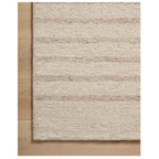 Mavelle Ashby Oatmeal Sand Rug area rug - Styled in Room