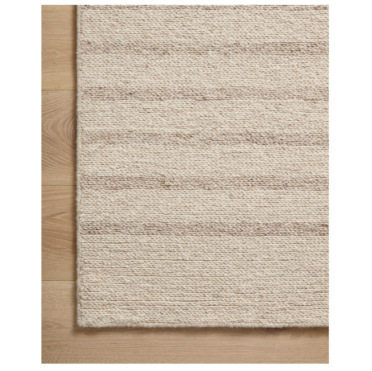 Mavelle Ashby Oatmeal Sand Rug area rug - Styled in Room