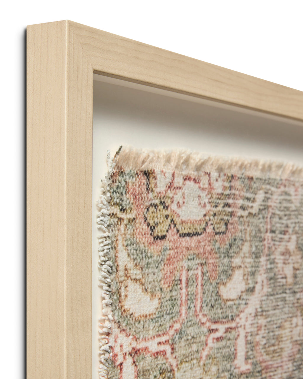 Mavelle Tallin Framed Textile wall tapestry - Side View