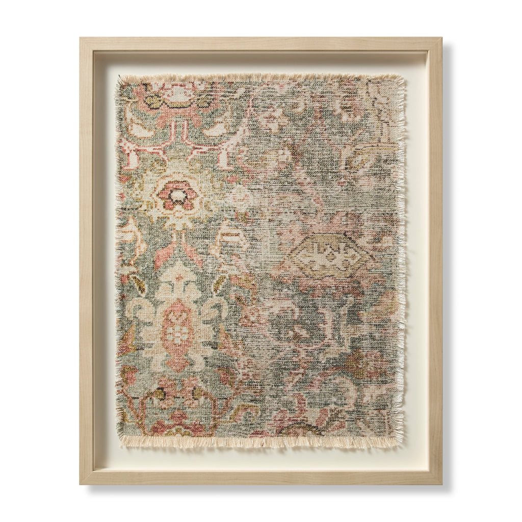 Mavelle Tallin Framed Textile wall tapestry - Detail View