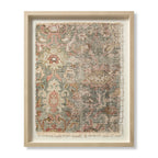 Mavelle Tallin Framed Textile wall tapestry - Detail View