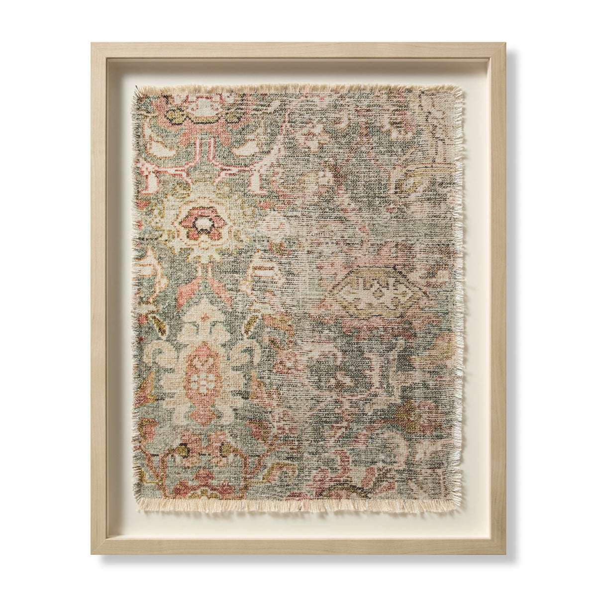 Mavelle Tallin Framed Textile wall tapestry - Detail View