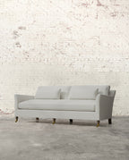 Mavelle Alfie 87" Bench Sofa with Brass Casters sofa