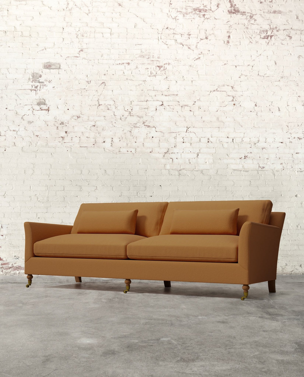 Mavelle Alfie 97" Sofa with Brass Casters sofa - View 25