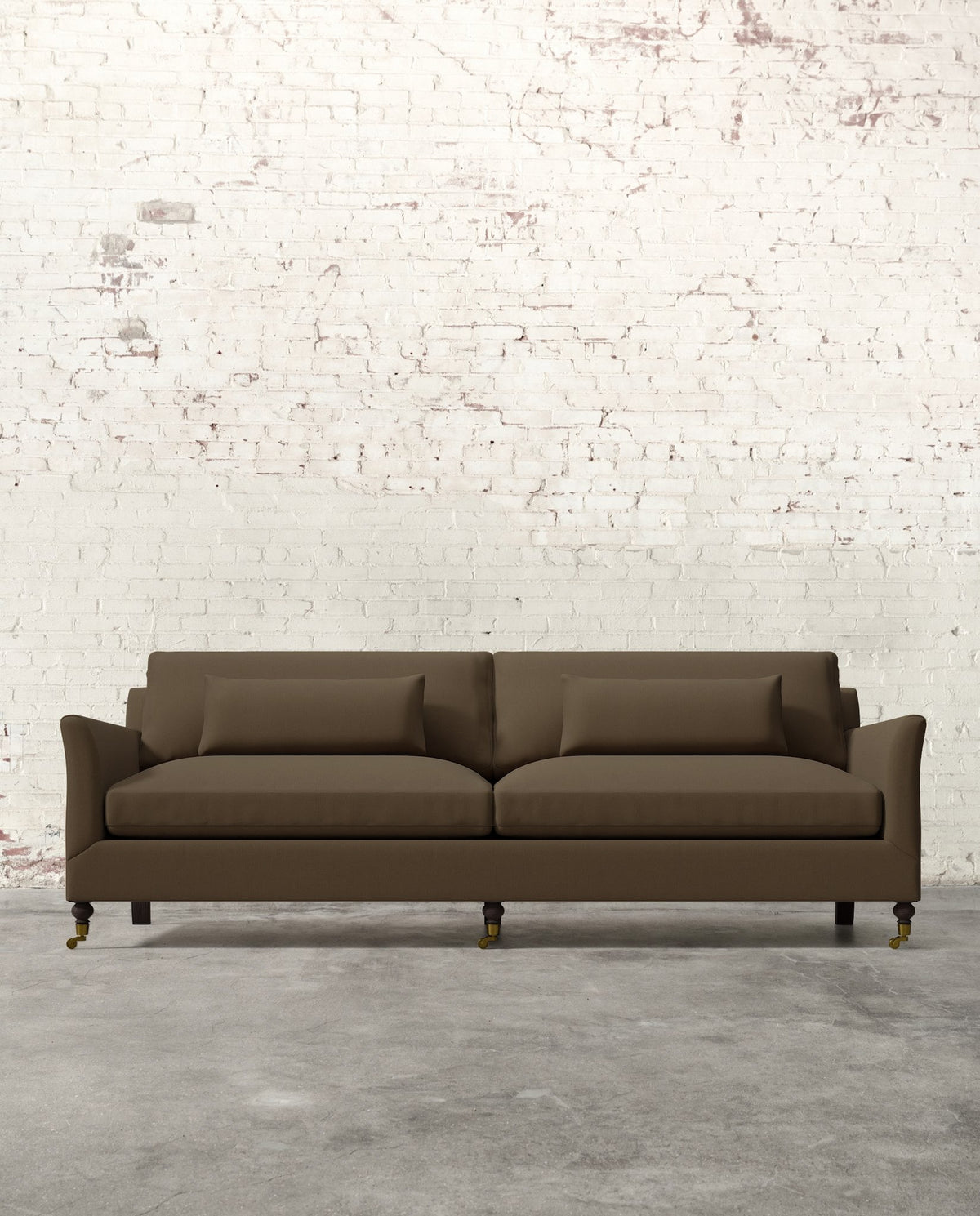 Mavelle Alfie 97" Sofa with Brass Casters sofa - View 15