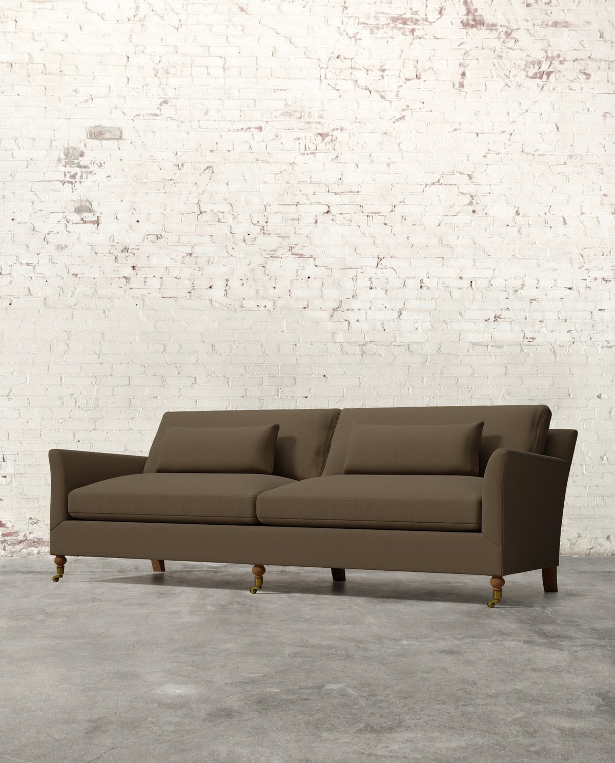 Mavelle Alfie 97" Sofa with Brass Casters sofa - View 26