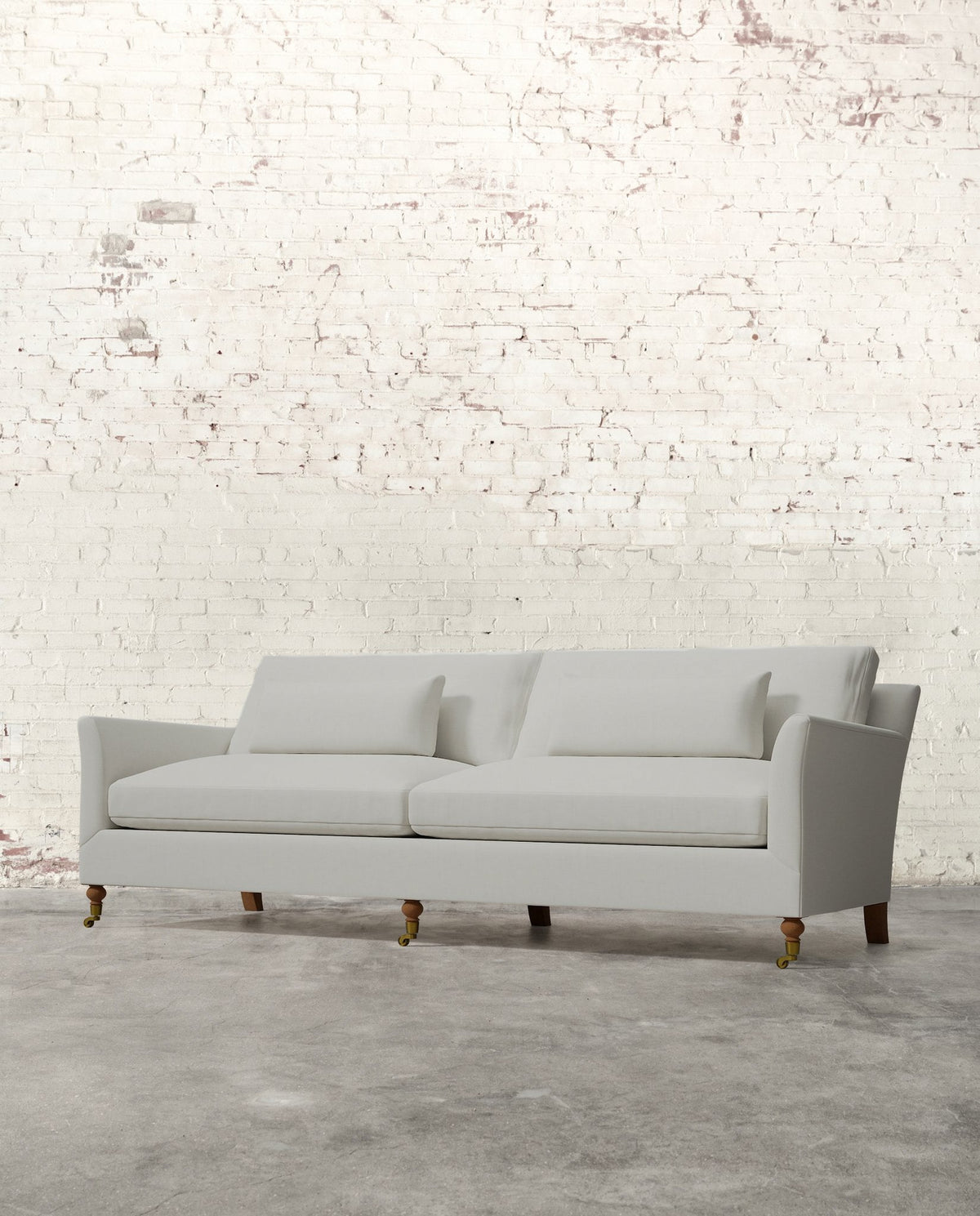 Mavelle Alfie 97" Sofa with Brass Casters sofa - View 24