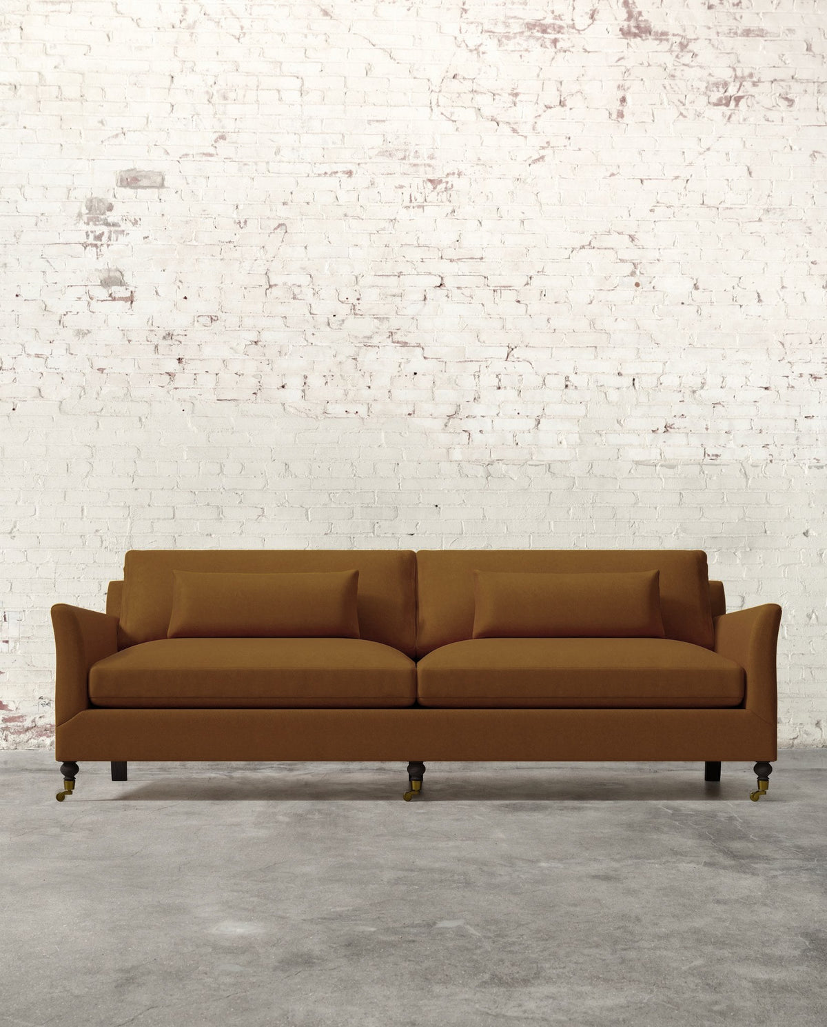 Mavelle Alfie 97" Sofa with Brass Casters sofa - View 20