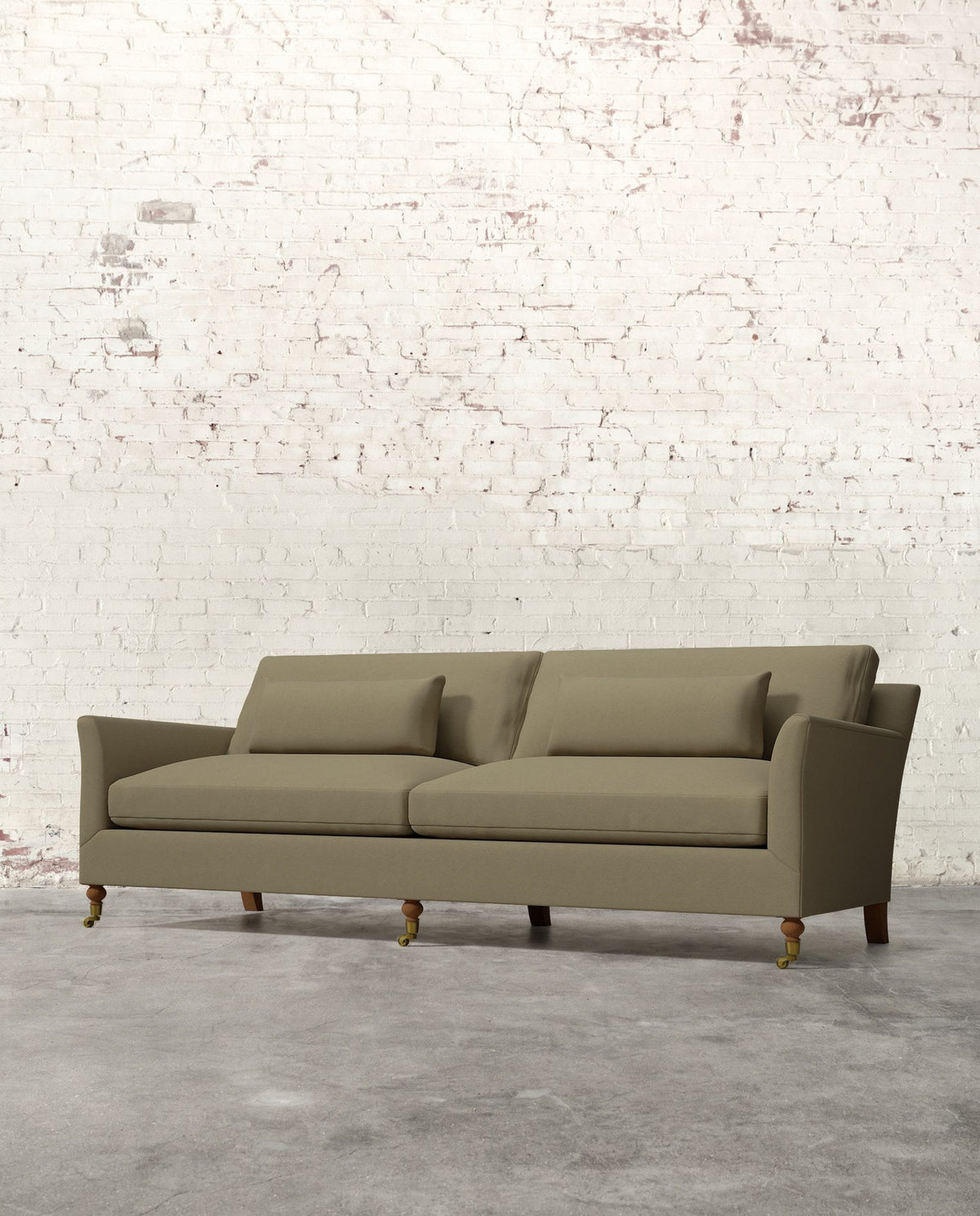 Mavelle Alfie 97" Sofa with Brass Casters sofa - View 30