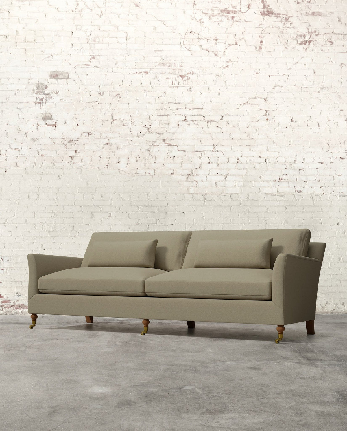 Mavelle Alfie 97" Sofa with Brass Casters sofa - View 29
