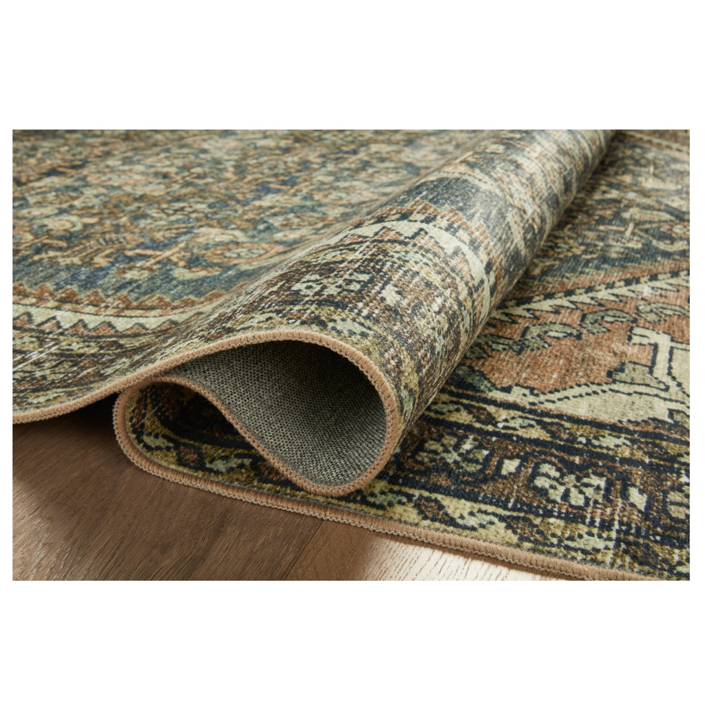 Mavelle Banks Denim Clay Rug area rug - Alternate View