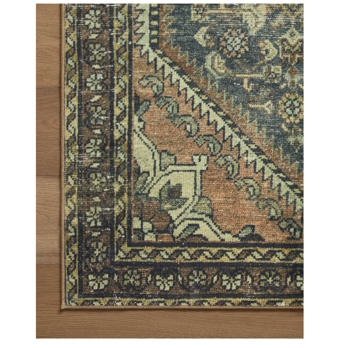 Mavelle Banks Denim Clay Rug area rug - View 7