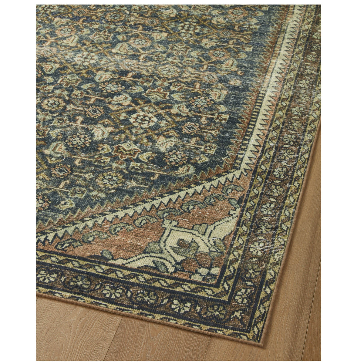 Mavelle Banks Denim Clay Rug area rug - View 9