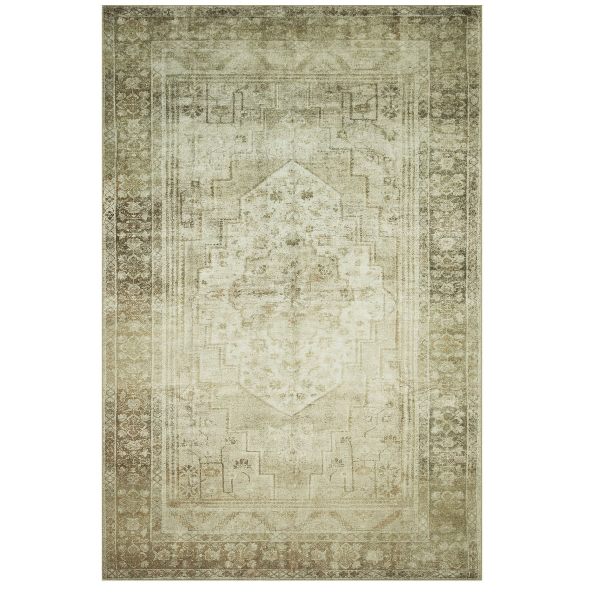 Mavelle Banks Natural Granite Rug area rug - Detail View