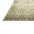 Mavelle Banks Natural Granite Rug area rug - Styled in Room