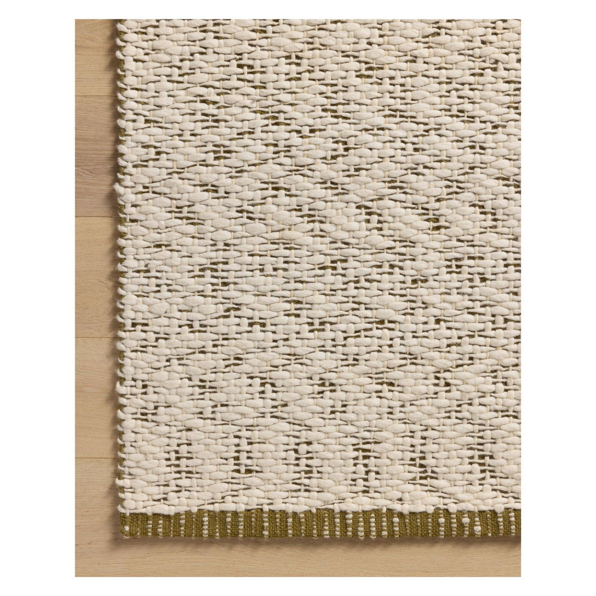Mavelle Betty Ivory Green Rug area rug - Styled in Room