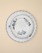 Mavelle Heirloom Garden Navy Floral Plate dinnerware set