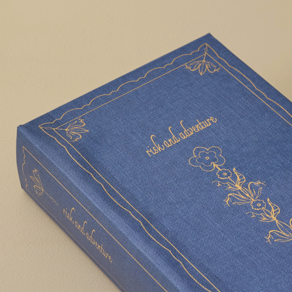 Mavelle Antique Inspired Handcrafted Book Box decorative box - Detail View