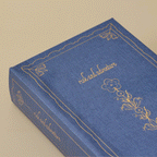 Mavelle Antique Inspired Handcrafted Book Box decorative box - Detail View