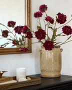 Mavelle Hanson Crackle Handled Vase vase - Close-Up