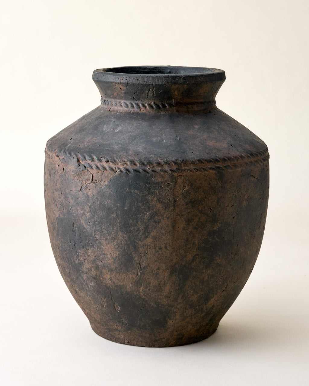 Mavelle Oversized Chance Rustic Vase vase - Styled in Room