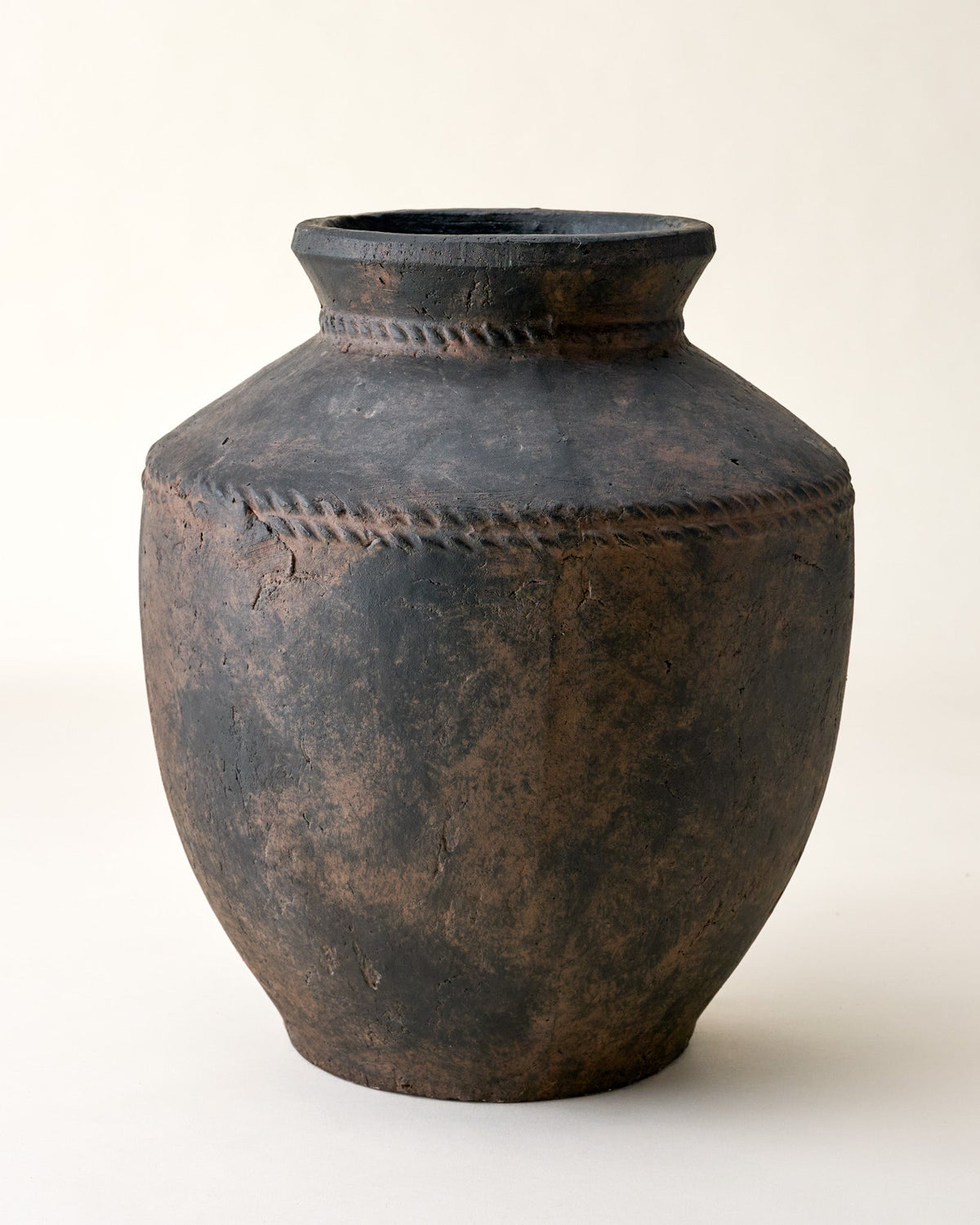 Mavelle Oversized Chance Rustic Vase vase - Styled in Room