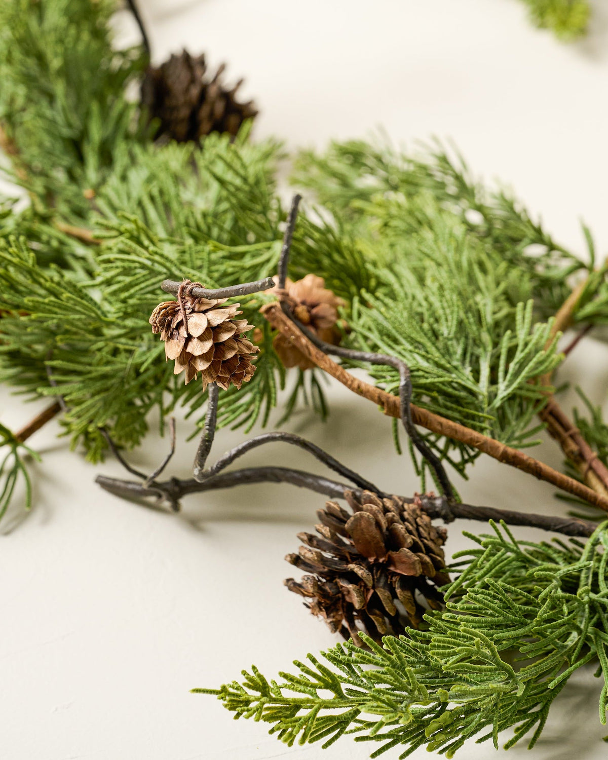 Mavelle Real Touch Maeve Pine Garland - 72" wreath