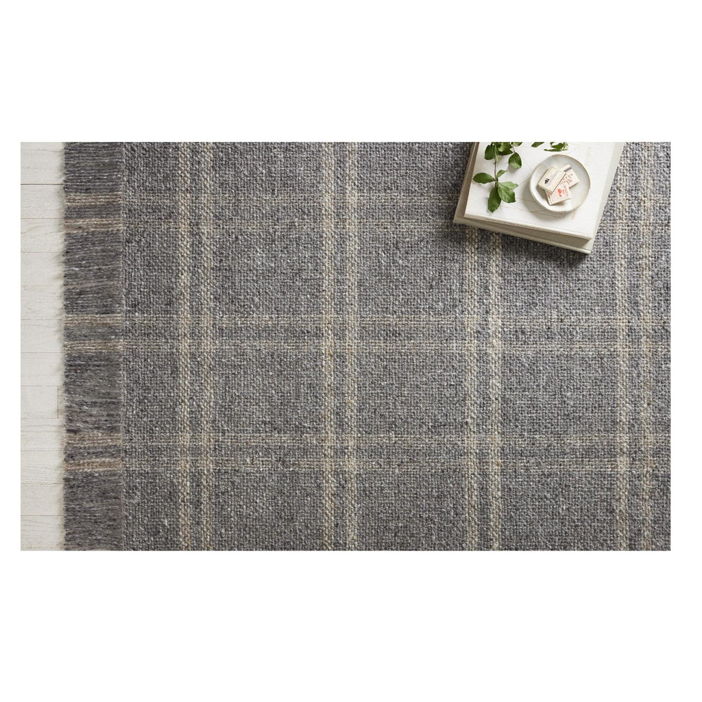 Mavelle Caleb Mocha Taupe Rug area rug - Styled in Room