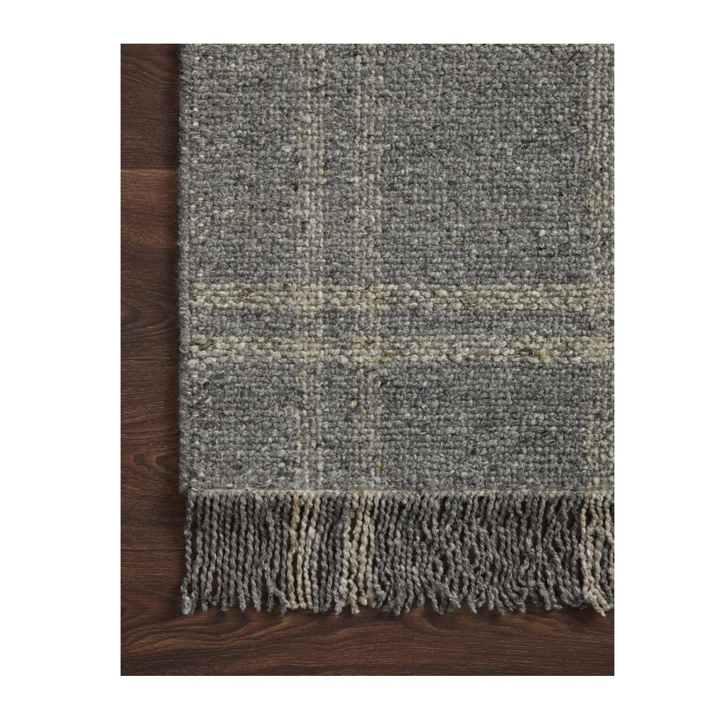 Mavelle Caleb Mocha Taupe Rug area rug - Side View
