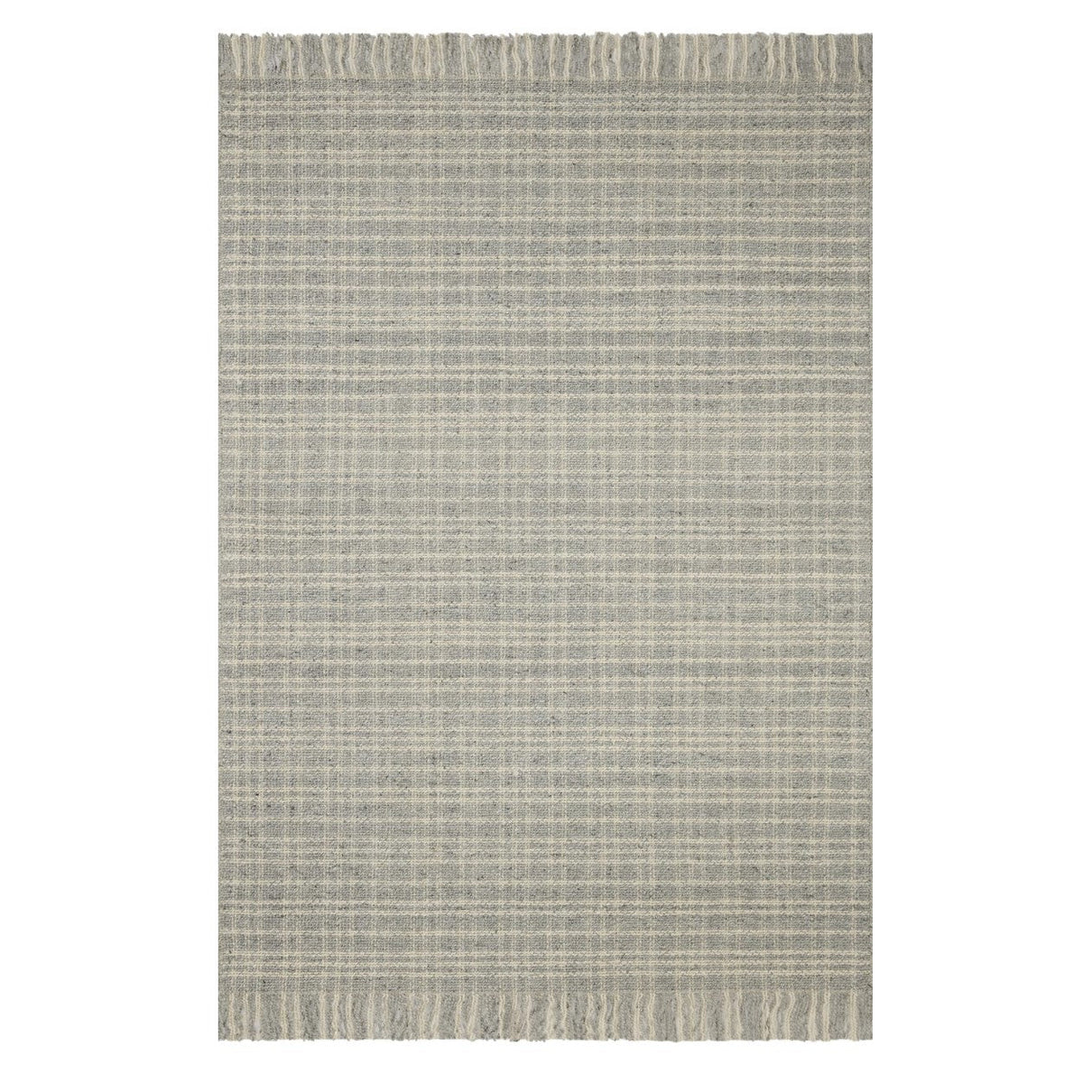 Mavelle Caleb Grey Natural Rug area rug - Detail View