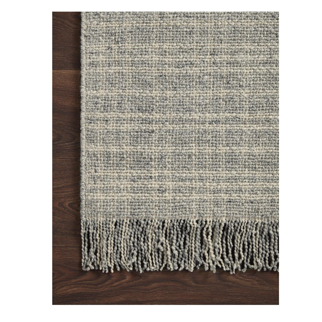 Mavelle Caleb Grey Natural Rug area rug - Styled in Room