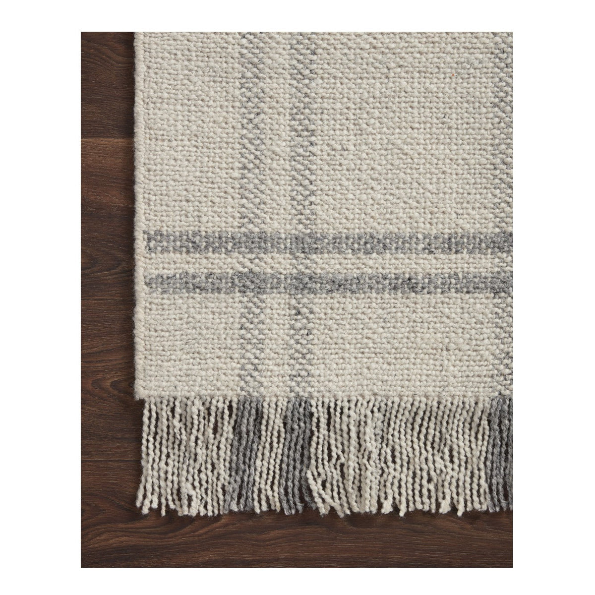 Mavelle Caleb Natural Grey Rug area rug - Styled in Room
