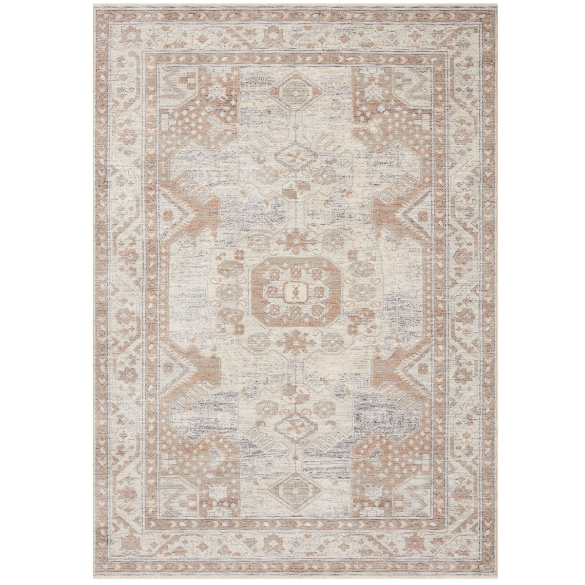 Mavelle Carlisle Ivory Taupe Rug area rug - Detail View