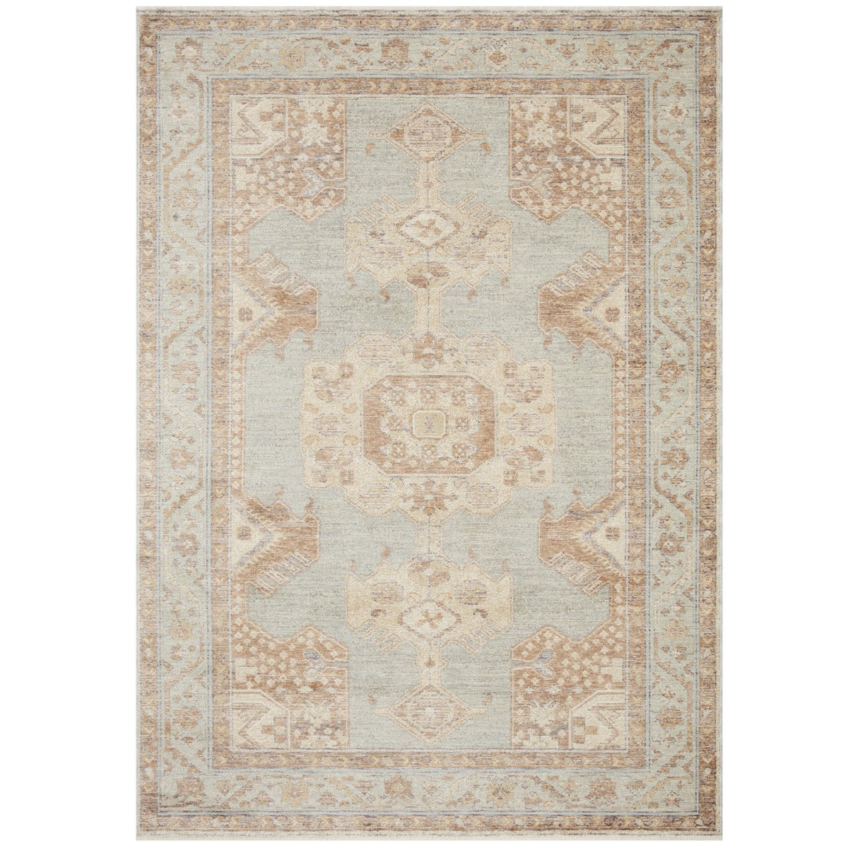 Mavelle Carlisle Seafoam Taupe Rug area rug - Detail View