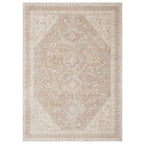Mavelle Carlisle Taupe Ivory Rug area rug - Detail View