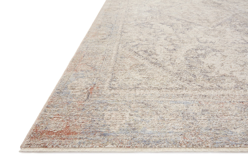 Mavelle Carlisle Slate Ivory Rug area rug - Styled in Room