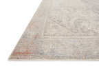 Mavelle Carlisle Slate Ivory Rug area rug - Styled in Room