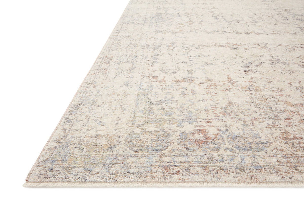 Mavelle Carlisle Ivory Multi Rug area rug - Styled in Room