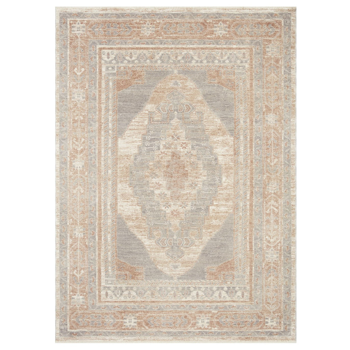 Mavelle Carlisle Slate Taupe Rug area rug - Detail View