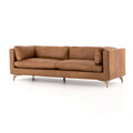 Mavelle Juniper Leather Sofa sofa - Detail View