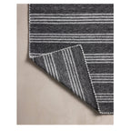 Mavelle Charlie Charcoal Grey Rug area rug - Side View