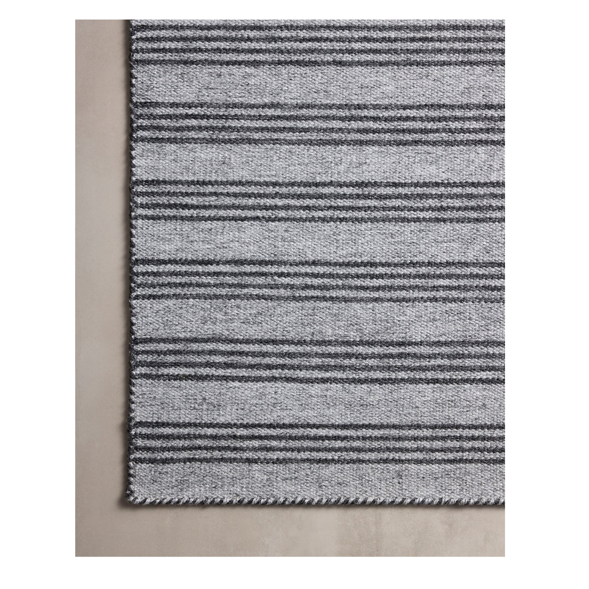 Mavelle Charlie Dove Charcoal Rug area rug - Close-Up