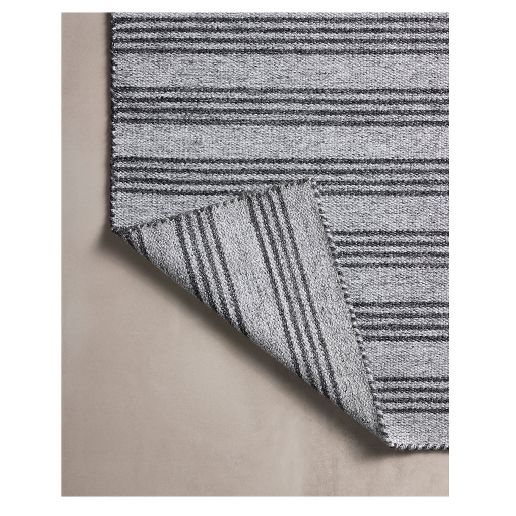 Mavelle Charlie Dove Charcoal Rug area rug - Side View