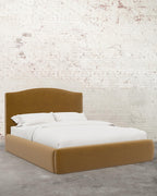 Mavelle Clara Velvet Upholstered Bed bed frame